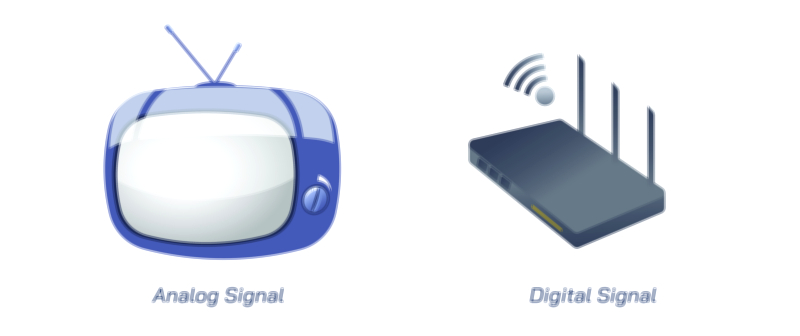 Analog vs Digital Vector Illustration – Signal Examples and Key Differences Explained