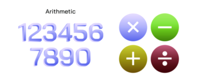 Fundamental Mathematics Concept Vector Illustration