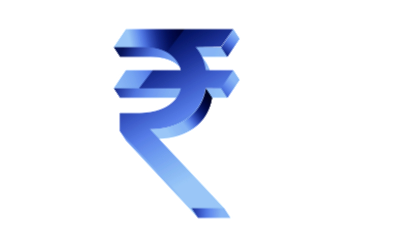 Indian Rupee Symbol Vector Illustration | ₹ Currency Design and Financial Icon