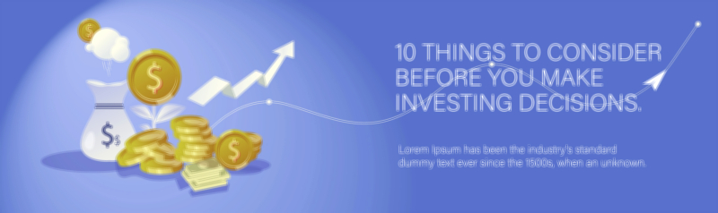 Money Investment Growth Template vector illustration — Financial planning, savings strategy, and business profit concept design