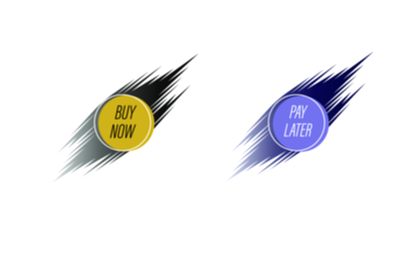 Buy now pay later vector illustration for modern eCommerce and shopping UI design