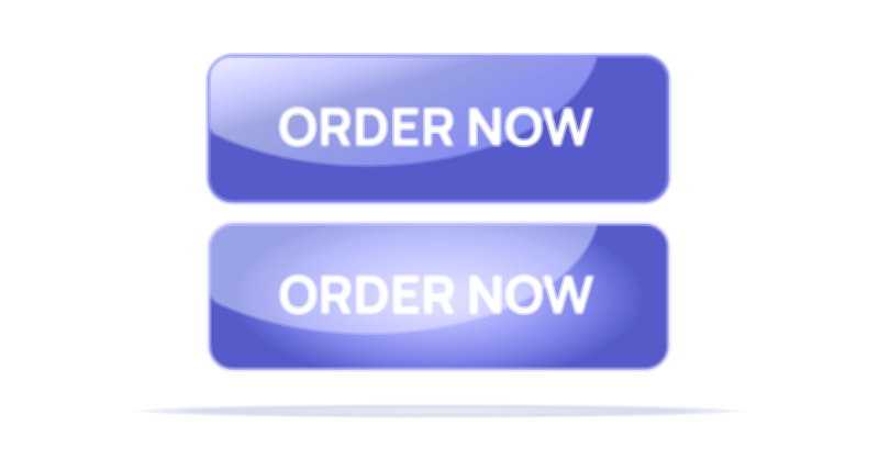 Order now stylish glass button vector illustration for modern eCommerce UI design