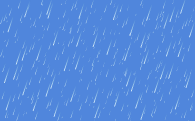Rain drops vector illustration for weather, rainy day, and UI design