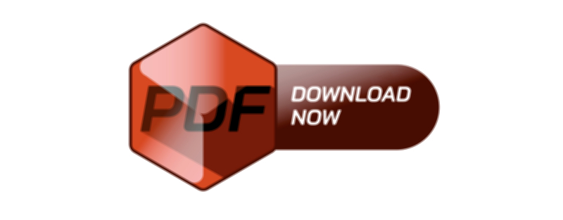 PDF download now button vector illustration for e-books and digital reading