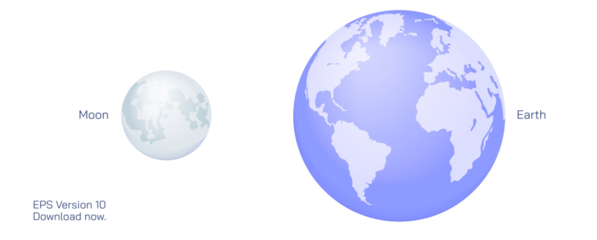 Moon and Earth Vector Illustration: Orbital Relationship, Phases, and Scale Explained