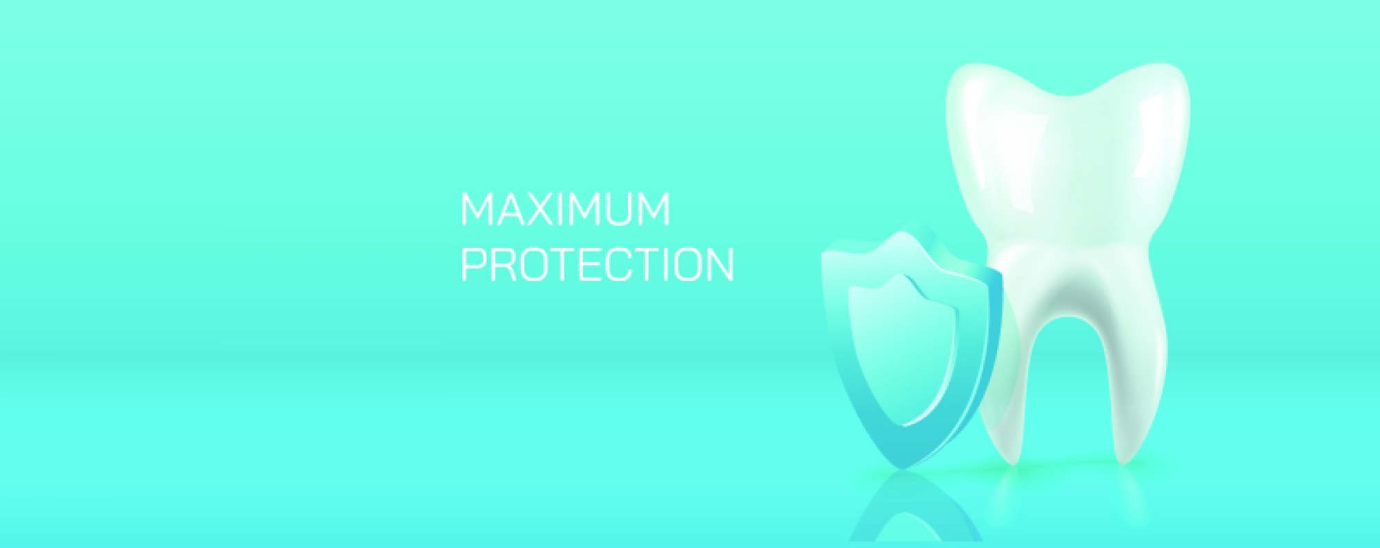 Dental Care Teeth Vector Illustration — Oral Hygiene and Tooth Health