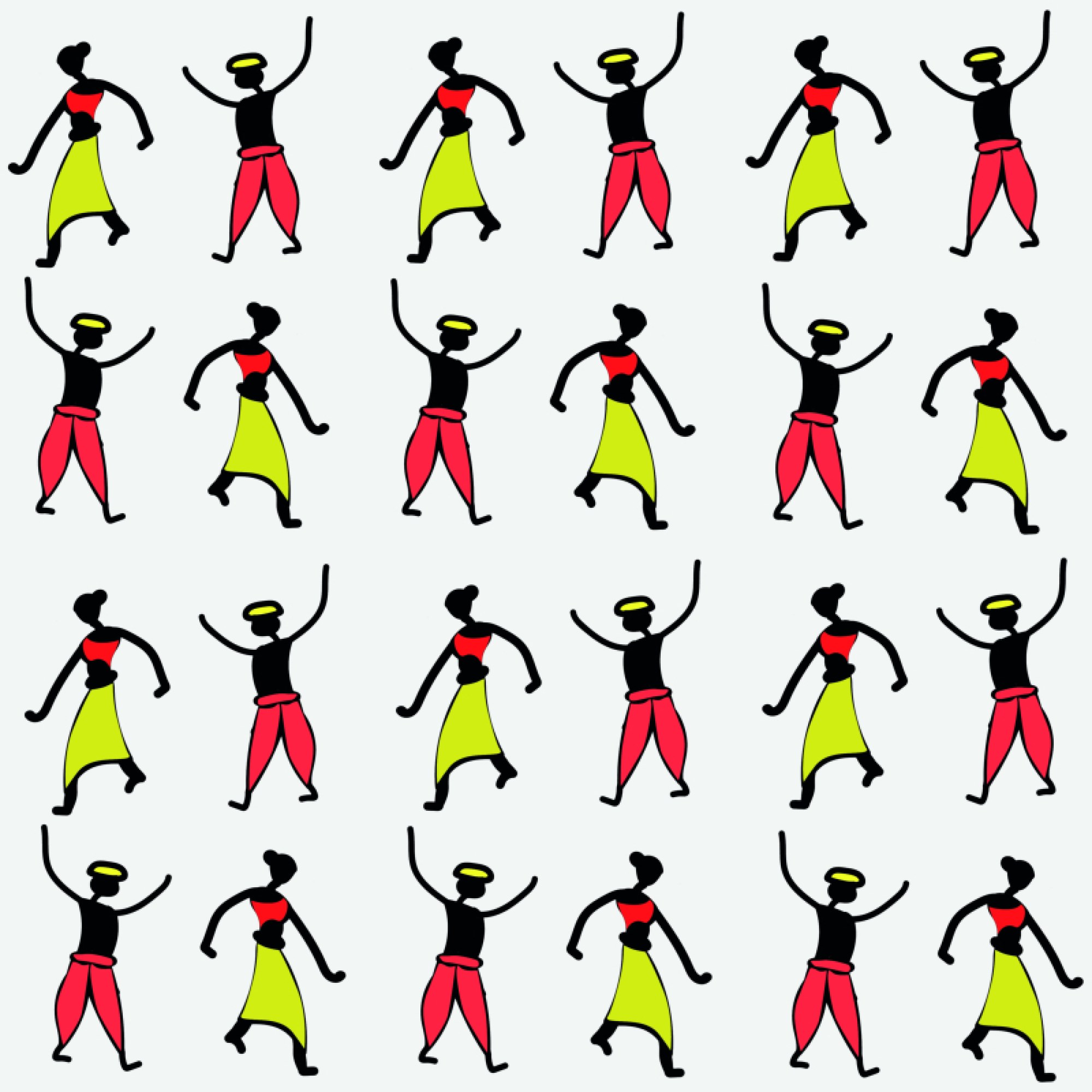 Tribal Art Seamless Vector Illustration – Print Ready Traditional Patterns for Textiles, Design, and Creative Projects