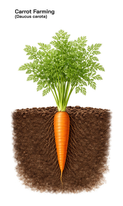 Carrot Farming Guide: Soil Requirements, Irrigation Practices, Climate Needs, and Global Growing Regions
