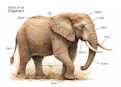 Elephant Explained – Anatomy, Characteristics, Habitat, Behavior, and Ecological Importance