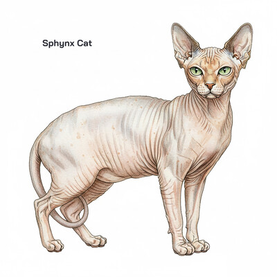 Characteristics of Sphynx Cat: Appearance, Personality, Care Needs, and Unique Traits