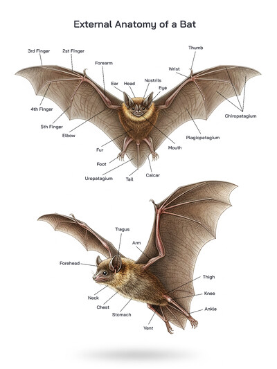 Characteristics of Bats: Types, Communication, Habitat, Diet, Survival, and Environmental Importance