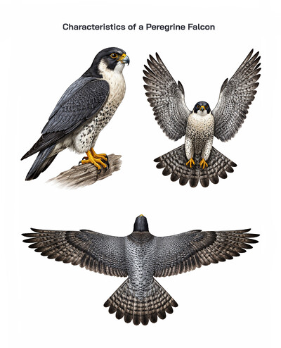 Characteristics of a Peregrine Falcon Explained: Speed, Appearance, Hunting Skills, Habitat, and Global Significance