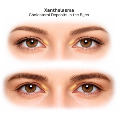 Xanthelasma Explained: Cholesterol Deposits Around the Eyes, Causes, Risk Factors, and Treatment Options