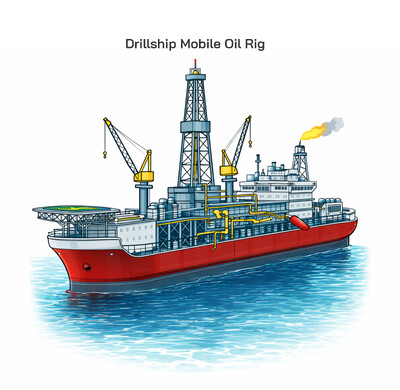 Drillship Mobile Oil Rig and How They Work: Design, Operation, Components, and Deepwater Offshore Drilling