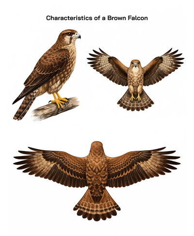 Brown Falcon Characteristics: Physical Features, Behavior, Habitat, Diet, and Ecological Importance