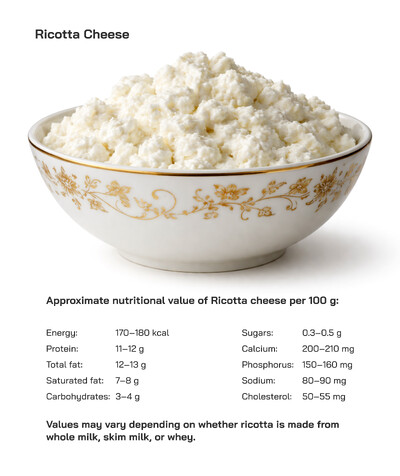 Ricotta Cheese Guide: Characteristics, Nutrition, Health Benefits, Uses, Taste, and Global Popularity